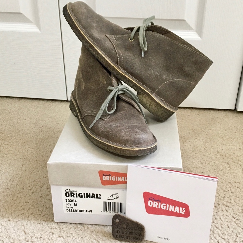 Clarks Desert Boots Suede Leather